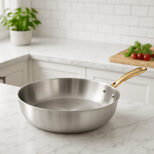 Poêle inox - La cuisine et ses accessoires.com