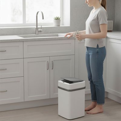 Poubelle de cuisine | Design Pratique - La cuisine et ses accessoires.com