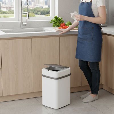 Poubelle de cuisine | Design Pratique - La cuisine et ses accessoires.com